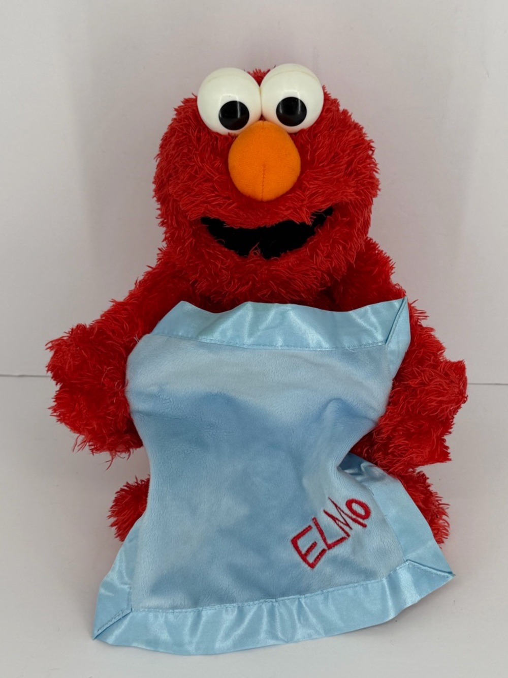 GUND Sesame Street Peek-A-Boo Elmo Animated Talking 15" Plush / Red / Works!